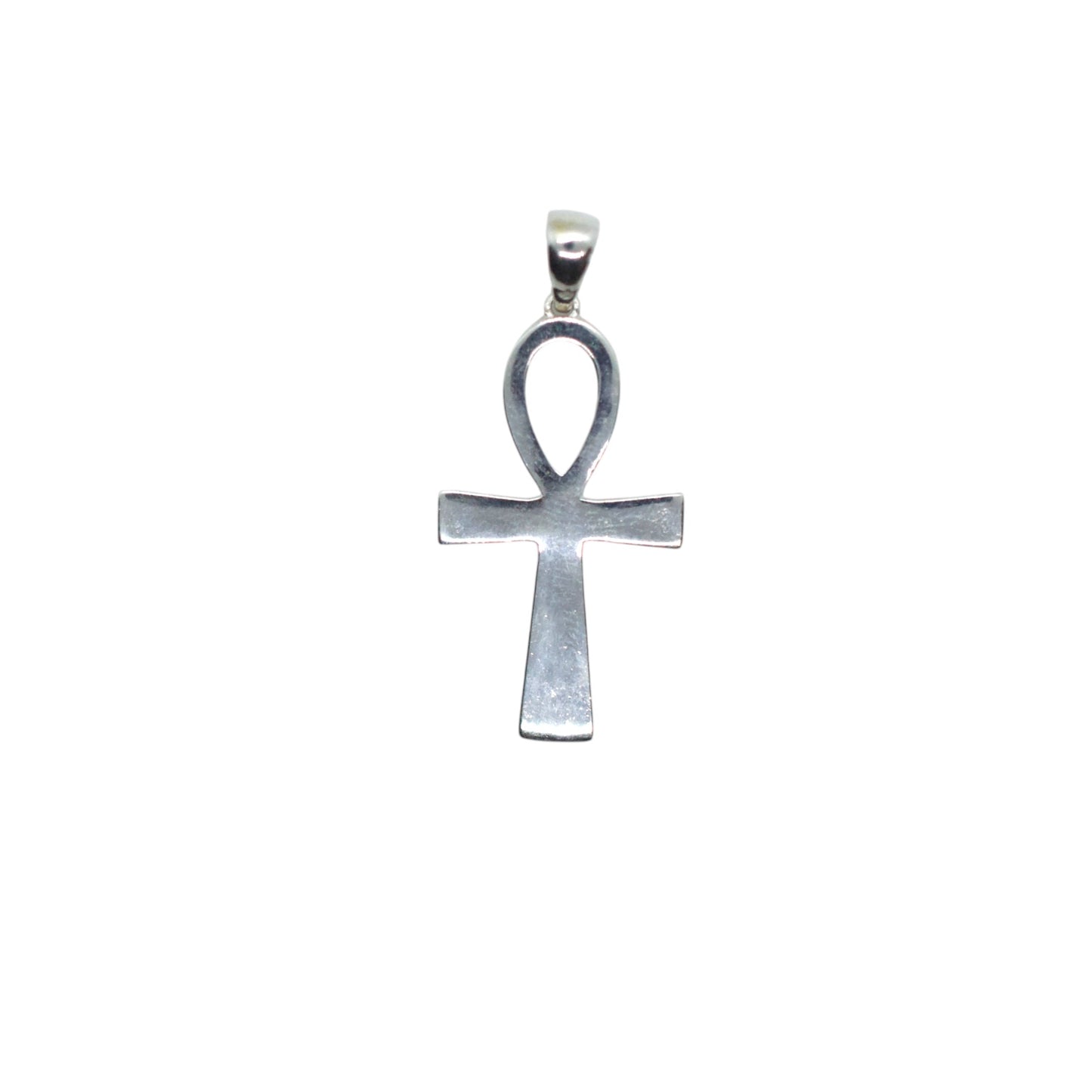 Small Sterling Silver Breath of Life Egyptian Ankh Necklace