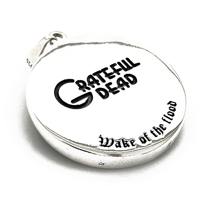 Grateful Dead Wake of the Flood Silver Necklace