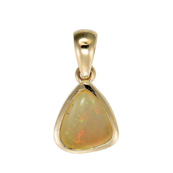 D'Oro 18k Gold Opal Pendant
