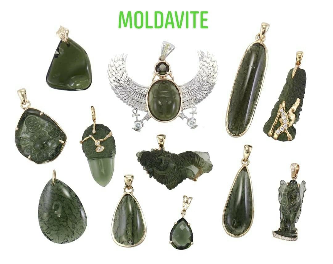 Moldavite Jewelry