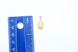 Small Ethiopian Opal Silver Pendant Necklace #3