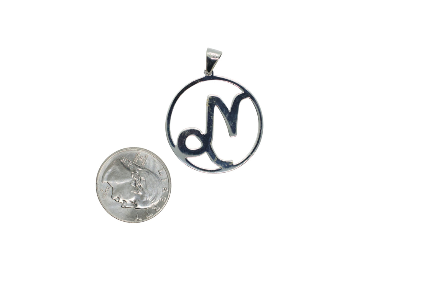 Capricorn Astrology Horoscope Zodiac Silver Necklace