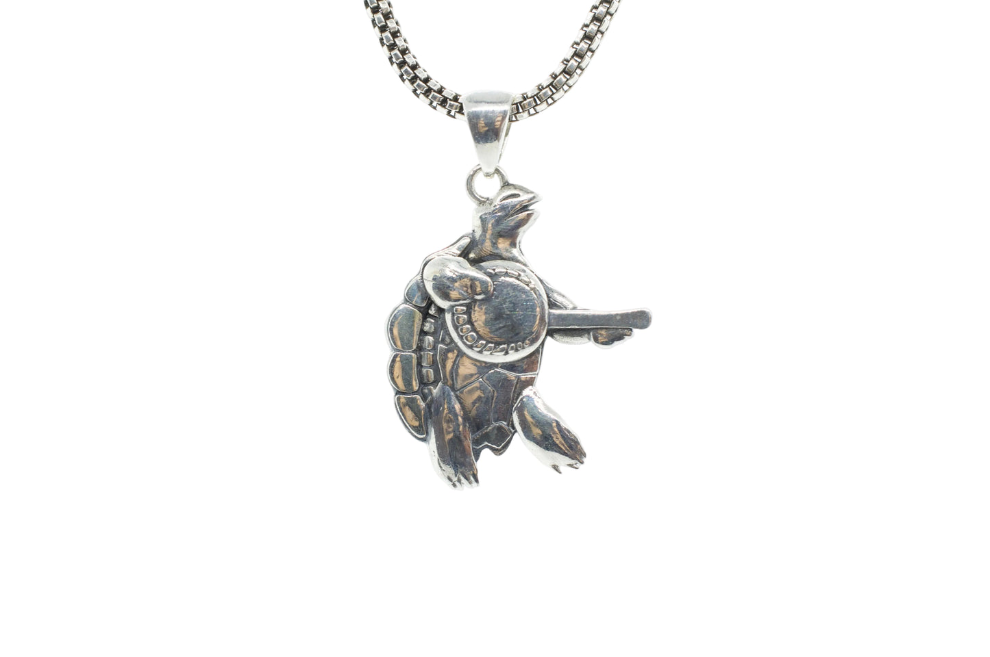 Grateful Dead Terrapin Station Necklace Sterling Silver – Banjo Pendant for Deadheads