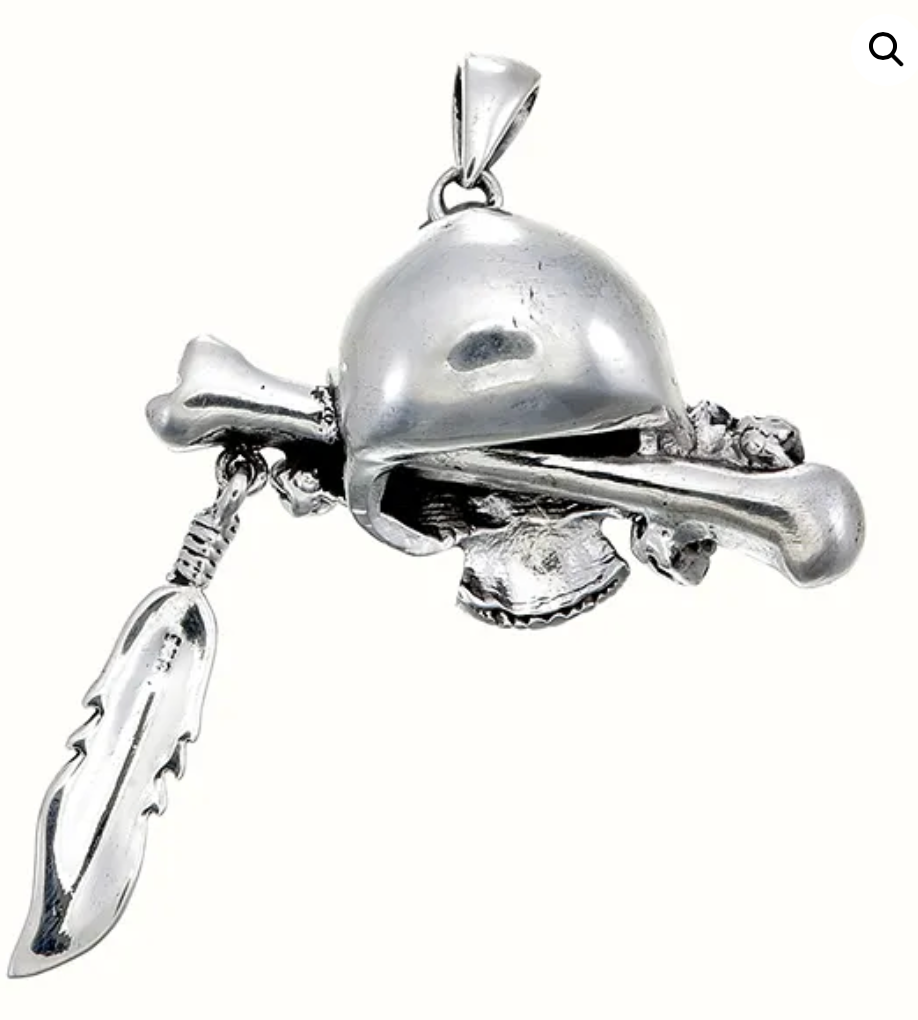 Grateful Dead Terrapin Station Alton Kelley Sterling Silver Cyclops Pendant