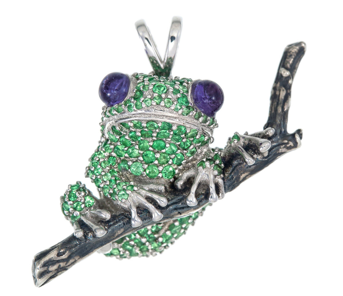 Sterling Silver Tree Frog