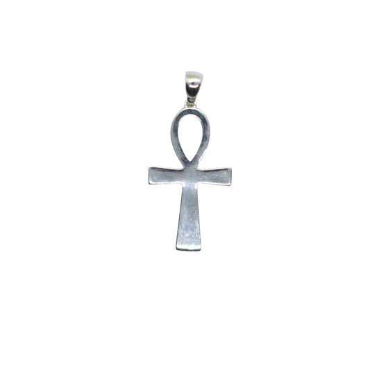 Small Sterling Silver Breath of Life Egyptian Ankh Necklace