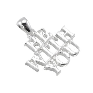 Be With You Sterling Silver Pendant