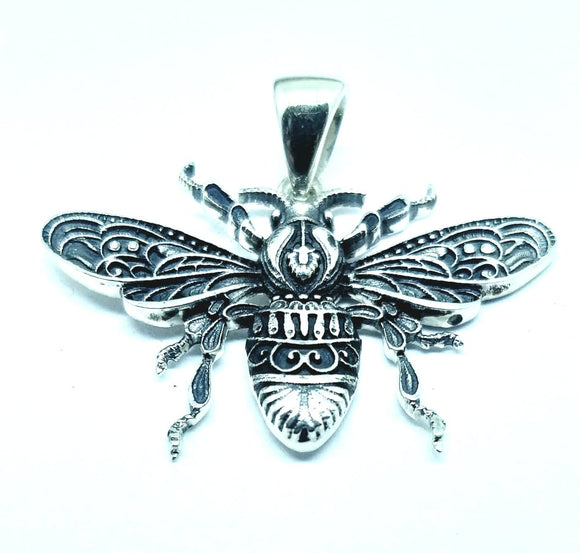 Bee Kind Sterling Silver Bee Necklace
