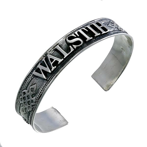 WALSTIB Sterling Silver Bracelet Cuff