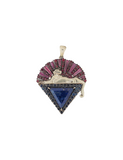 Jerry Garcia Cats Down Under the Stars with Rubies, Blue Sapphires, and Lapis Lazuli