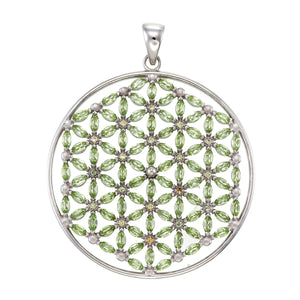Flower of Life with 108 stones