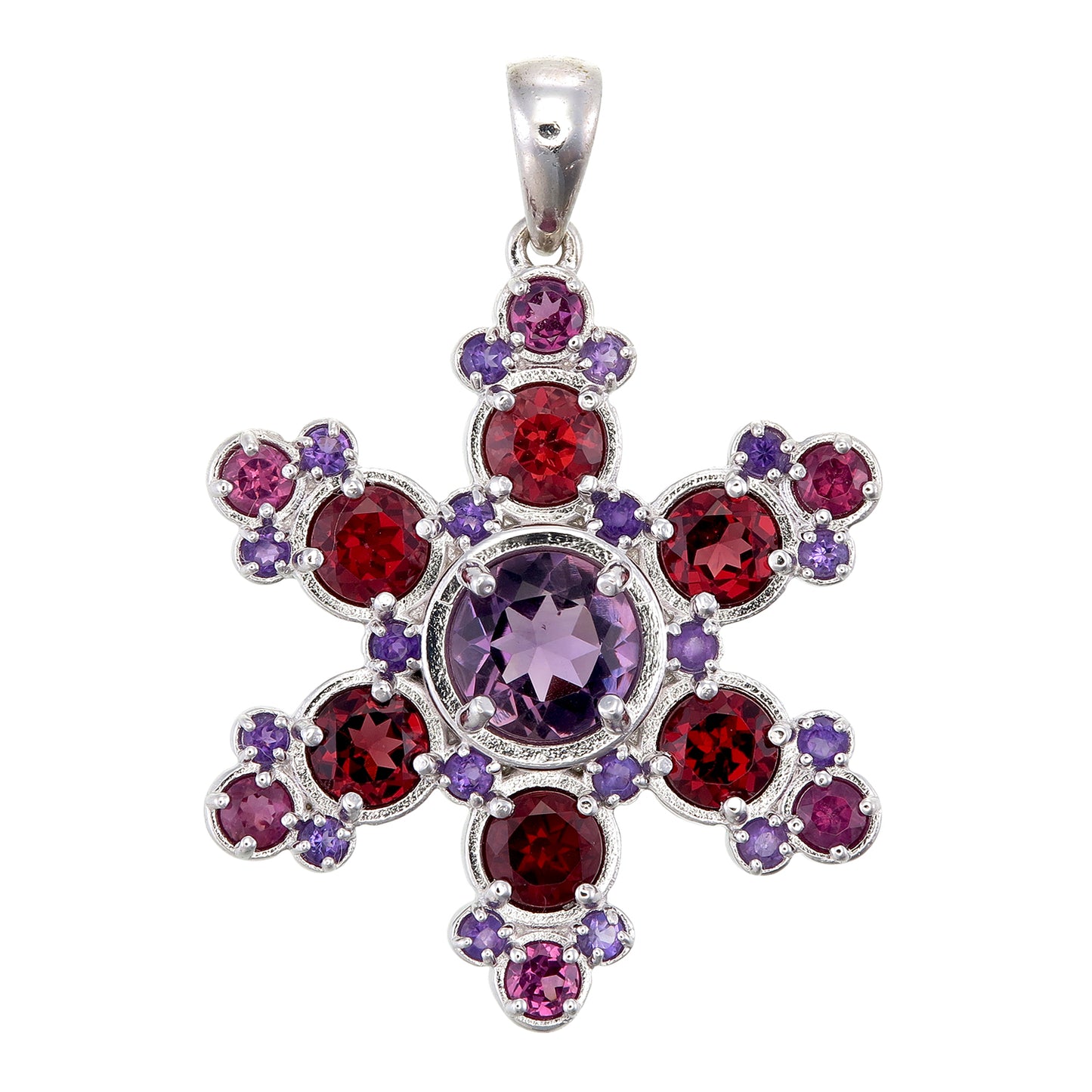 Squaw Valley Snowflake Pendant #3