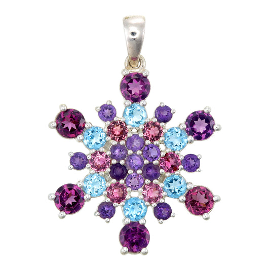 Zermatt Snowflake Pendant #4